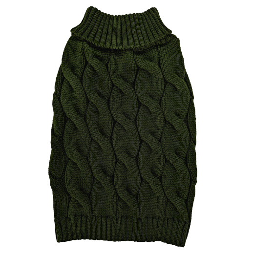 TWISTED CABLE SWEATER XS