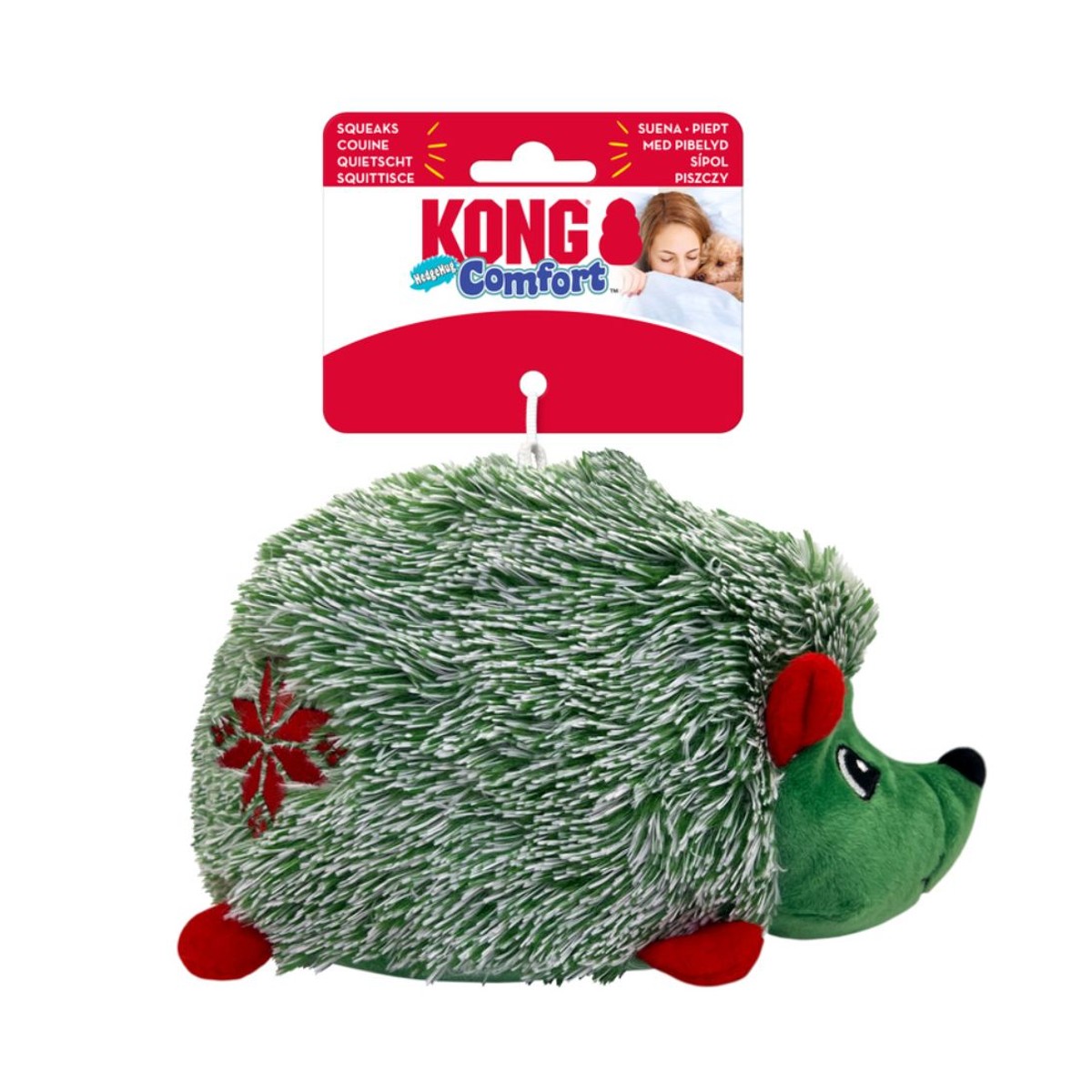 Kong Medium Holiday Comfort Hedgehug