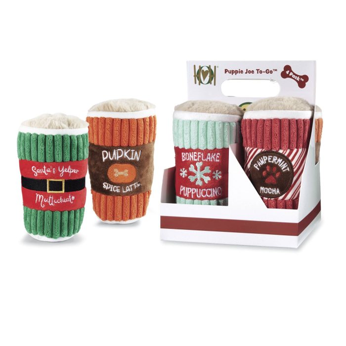 Huggle Hound Holiday Puppie Joe To Go 4 Pack