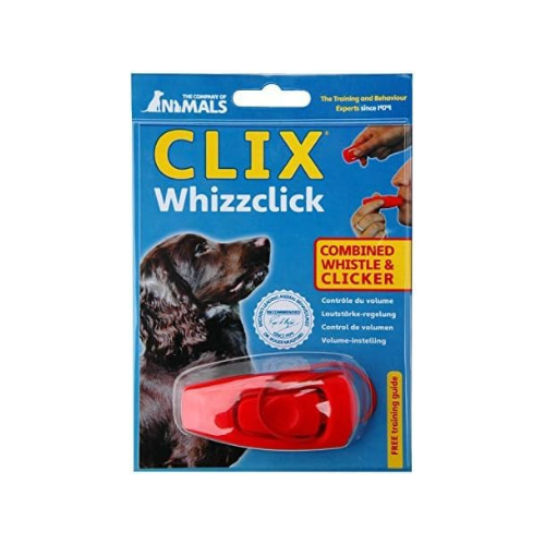 Clix Whizzclick for Dog Training Clicker & Whistle