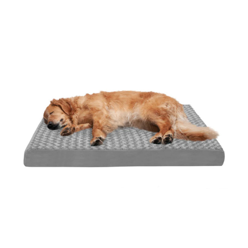 Furhaven Ultra Plush Deluxe Orthopedic Bed Gray Jumbo