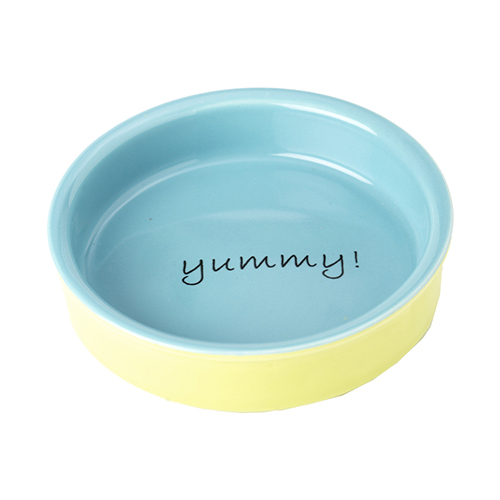 SM ANIMAL BOWL GREEN BLUE 5"