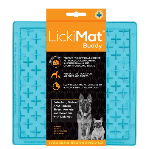 Lickimat Dog Buddy Turquoise