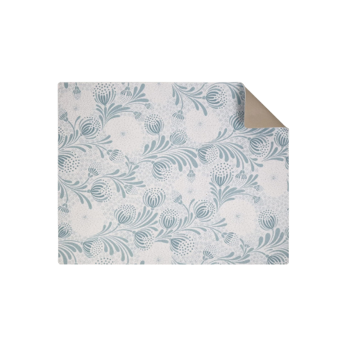 LIGHT BLUE FLORAL PLACEMAT
