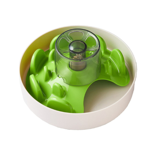 Spin UFO Maze Level Tricky Interactive Slow Feeder Green