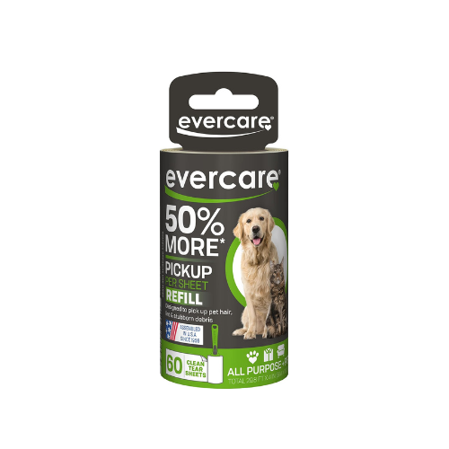 Evercare Pet Roller Refill Extra Sticky 60 Sheets