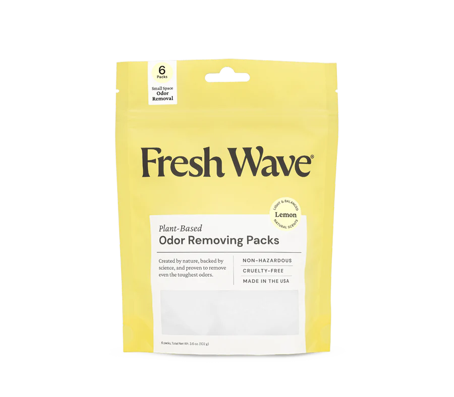 FRESHWAVE ODOR PACKS LEMON 6CT