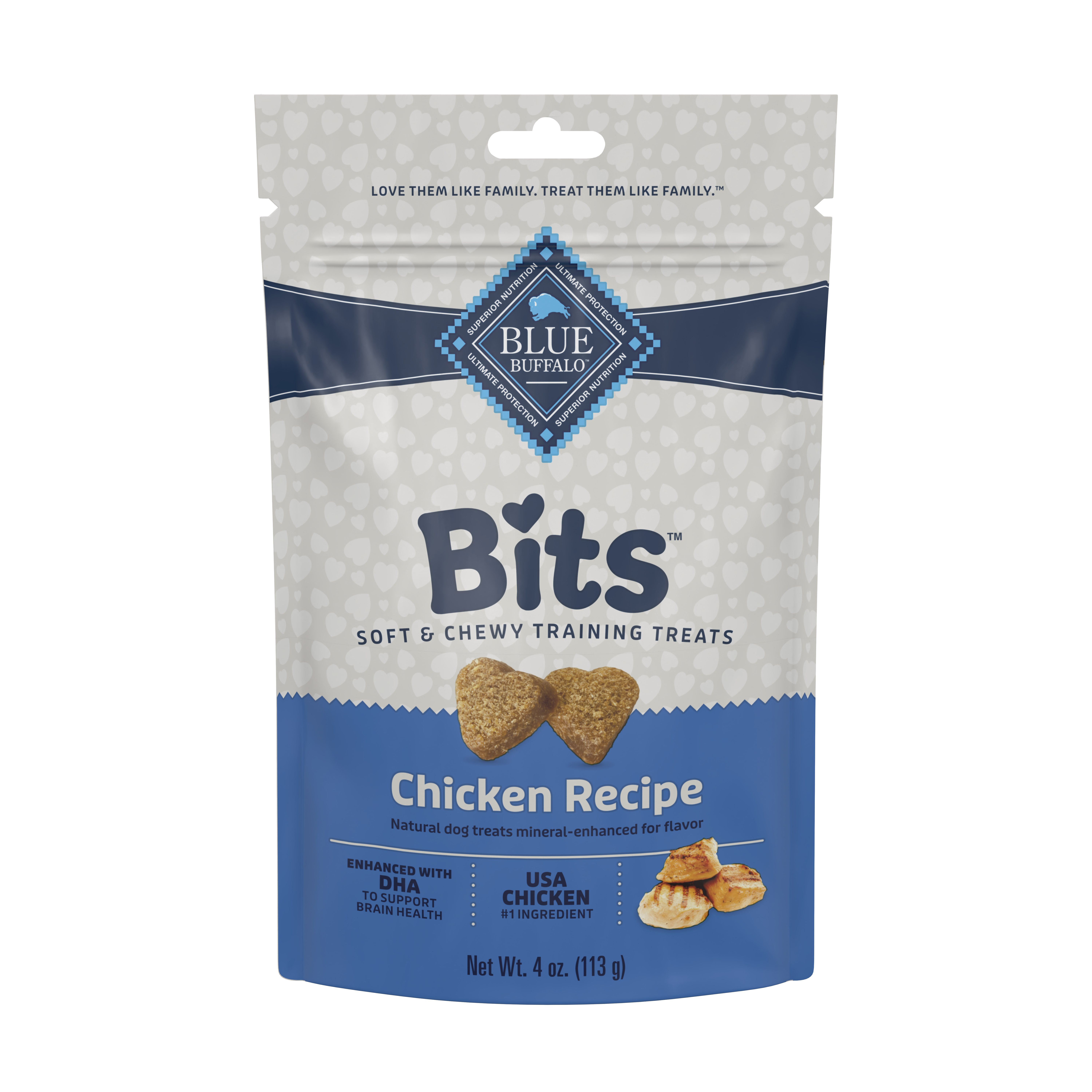 Blue Buffalo Bits Dog Training Treats Chicken 4oz