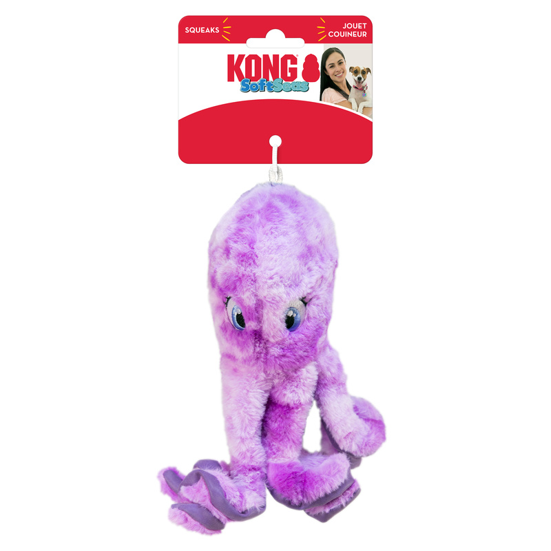 Kong Dog Toy Softseas Octopus Small