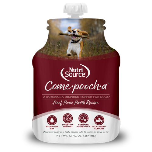 Nutrisource Dog Come Pooch A Beef Bone Broth 12oz