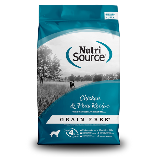NutriSource Dog Grain Free Chicken & Pea 26#
