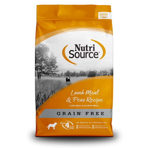 NutriSource Dog Grain Free Lamb & Pea 26#