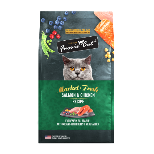 Fussie Cat Market Fresh Salmon & Chicken Recipe 3.5#