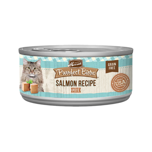 Merrick Purrfect Bistro Cat Grain Free Salmon Pate 5.5oz Can