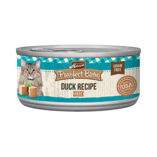 Merrick Purrfect Bistro Cat Grain Free Duck Pate 5.5oz Can