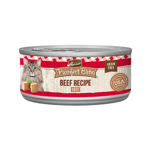 Merrick Purrfect Bistro Cat Grain Free Beef Pate 5.5oz Can