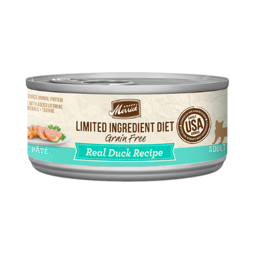 Merrick Cat Limited Ingredient Grain Free Duck Pate 5.5oz Can