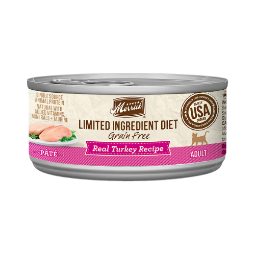 Merrick Cat Limited Ingredient Grain Free Turkey Pate 5oz Can