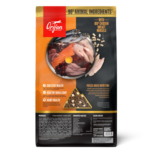 Orijen Cat Grain Free Wild Reserve Chicken Recipe with Freeze Dried 6.5#