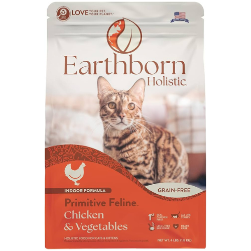 Earthborn Holistic Cat Grain Free Primitive Feline 4#