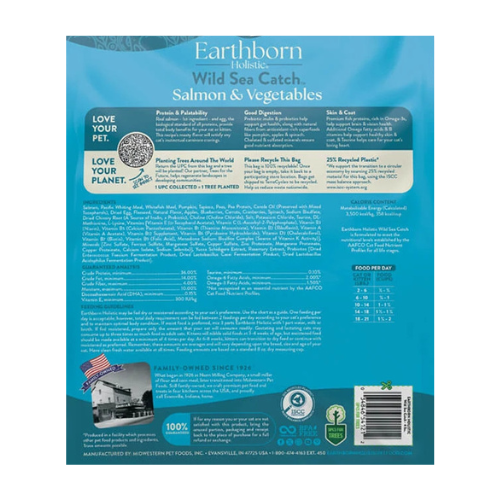 Earthborn Holistic Cat Grain Free Sea Catch 4#