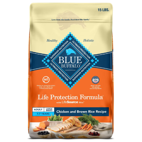 Blue Buffalo Life Protection Dog Large Breed Chicken & Brown Rice 15#