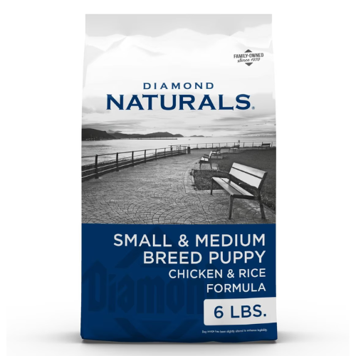 Diamond Naturals Puppy Small Breed Chicken & Rice 6#