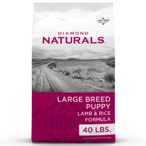 Diamond Naturals Puppy Large Breed Lamb & Rice 40#