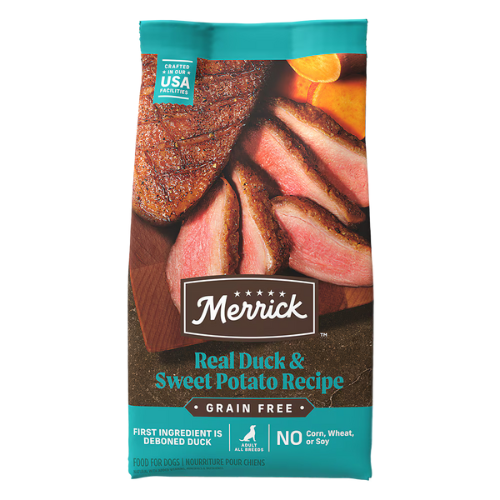 Merrick Dog Grain Free Duck & Sweet Potato 22#