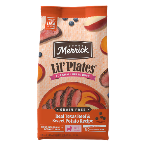 Merrick Lil'Plates Dog Grain Free Beef & Sweet Potato 4#