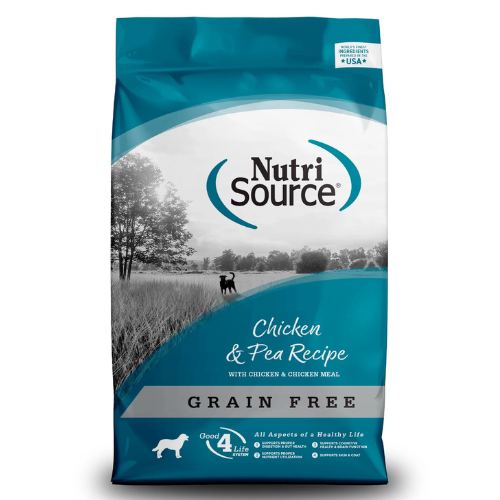 NutriSource Dog Grain Free Chicken & Pea 12#