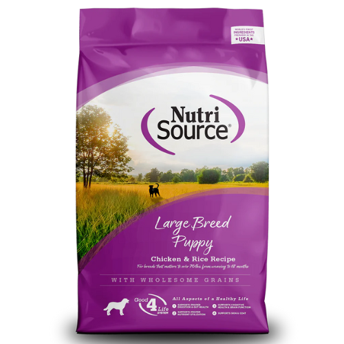 NutriSource Puppy Large Breed Chicken & Rice 4#