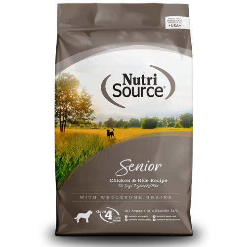 NurtiSource Dog Senior Chicken & Rice 12#
