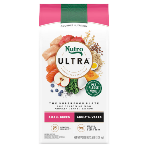 Nutro Ultra Dog Small Breed Chicken Lamb & Salmon 3.5#