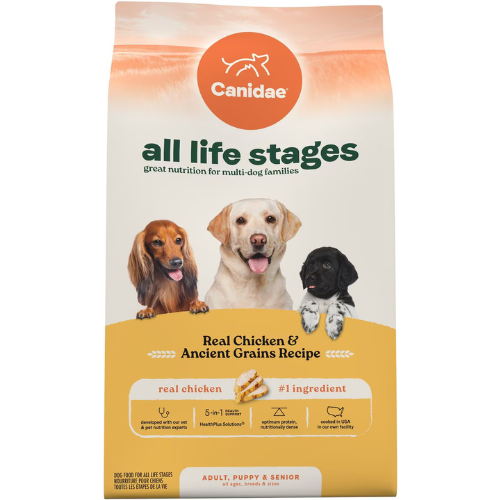 Canidae Dog All Life Stages Chicken & Ancient Grain 5#
