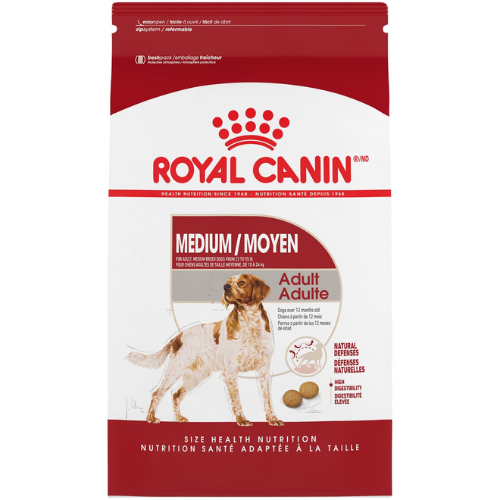 Royal Canin Size Health Nutrition Medium Adult Dog Food 40#