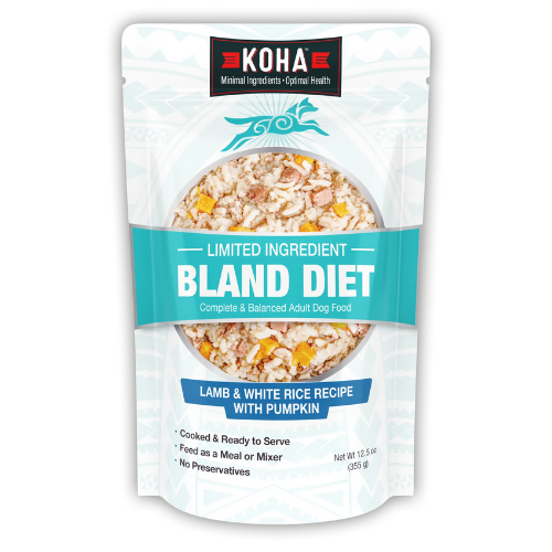 Koha Bland Diet Dog Lamb & Rice Recipe 12.5oz
