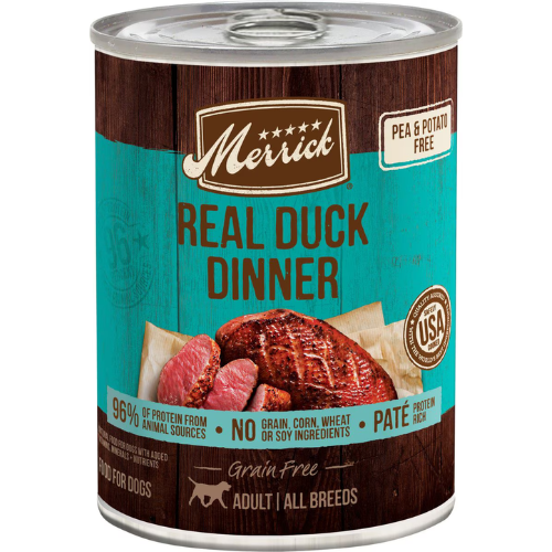 Merrick Dog Duck Dinner 12.7oz Can