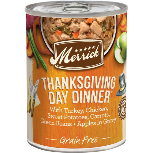 Merrick Dog Thanksgiving Day Dinner 12.7oz Can