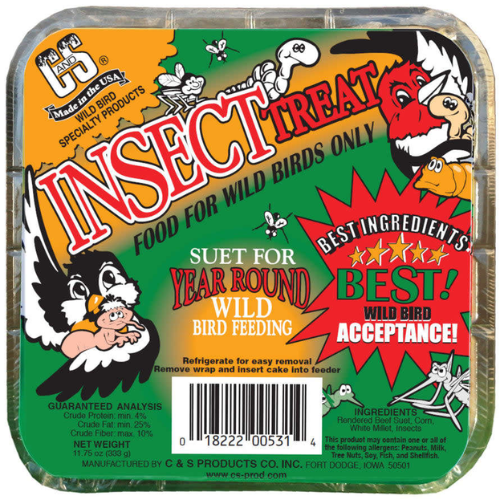 C&S Insect treat Suet Cake 11.75oz