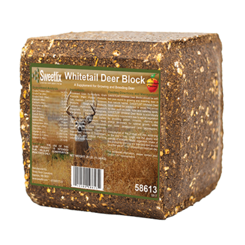 Sweetlix Whitetail Deer Block 25#