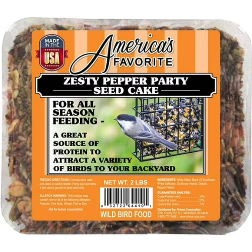 America's Favorite Zesty Pepper Suet Cake 2#