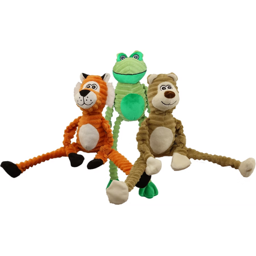 PetSport Critter Tug Assorted 13" Dog Toy