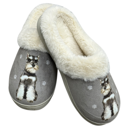 Schnauzer Slippers LG XL
