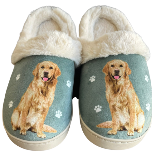 Golden Retriever Slippers SM MD