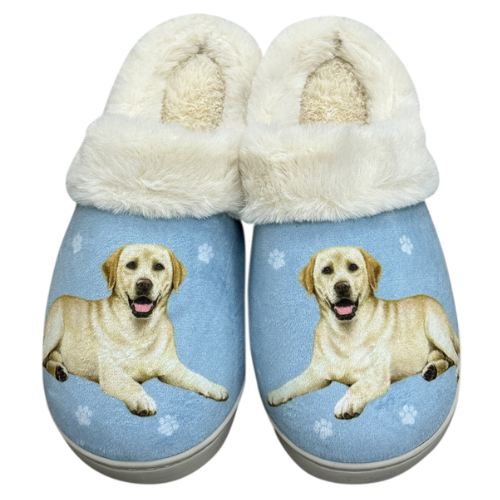 Yellow Labrador Slippers LG XL