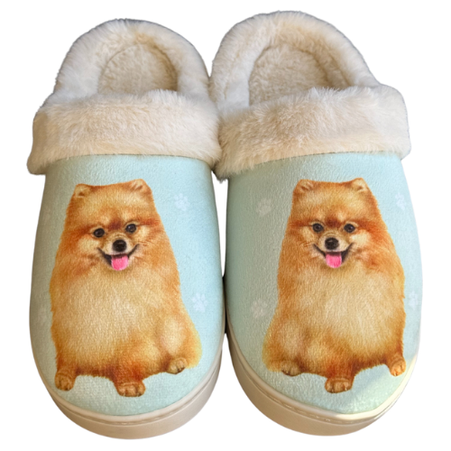 Pomeranian Slippers LG XL