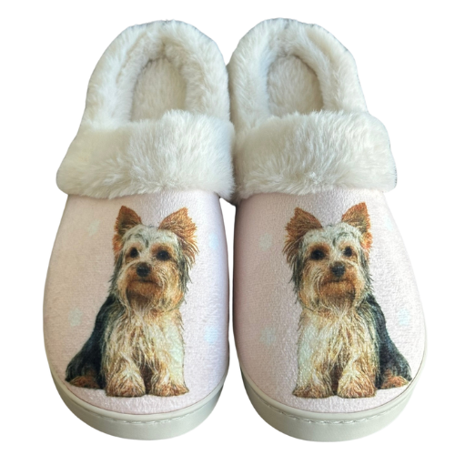 Yorkie Slippers LG XL
