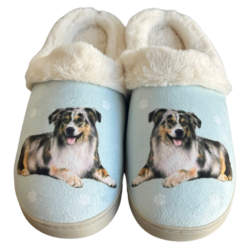Australian Shepherd Slippers LG XL