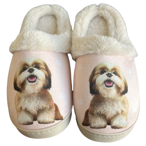 Tan Shih Tzu Slippers SM MD